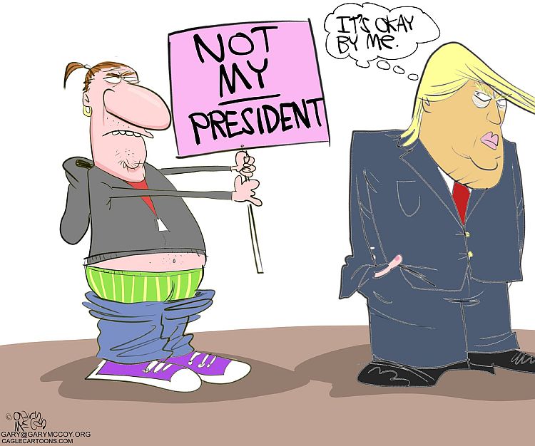 What Trump REALLY Thinks About Those Protesting His Win.
