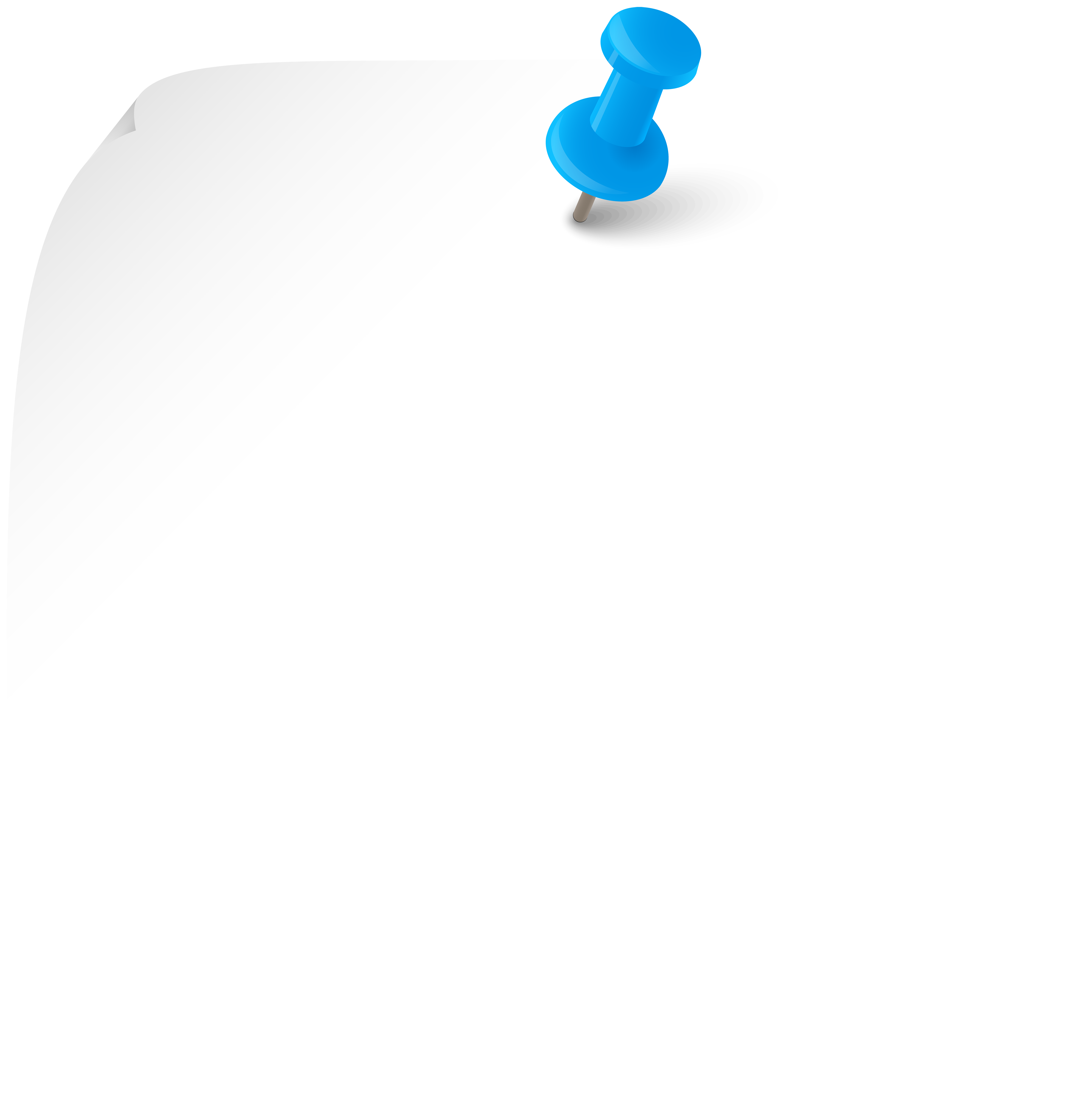 White Sticky Note PNG Clipart.