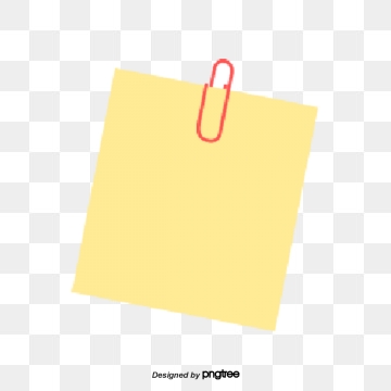 Note Paper PNG Images.