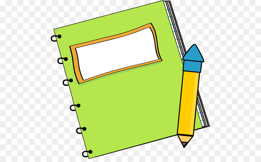 Pen And Notebook Clipart png download.