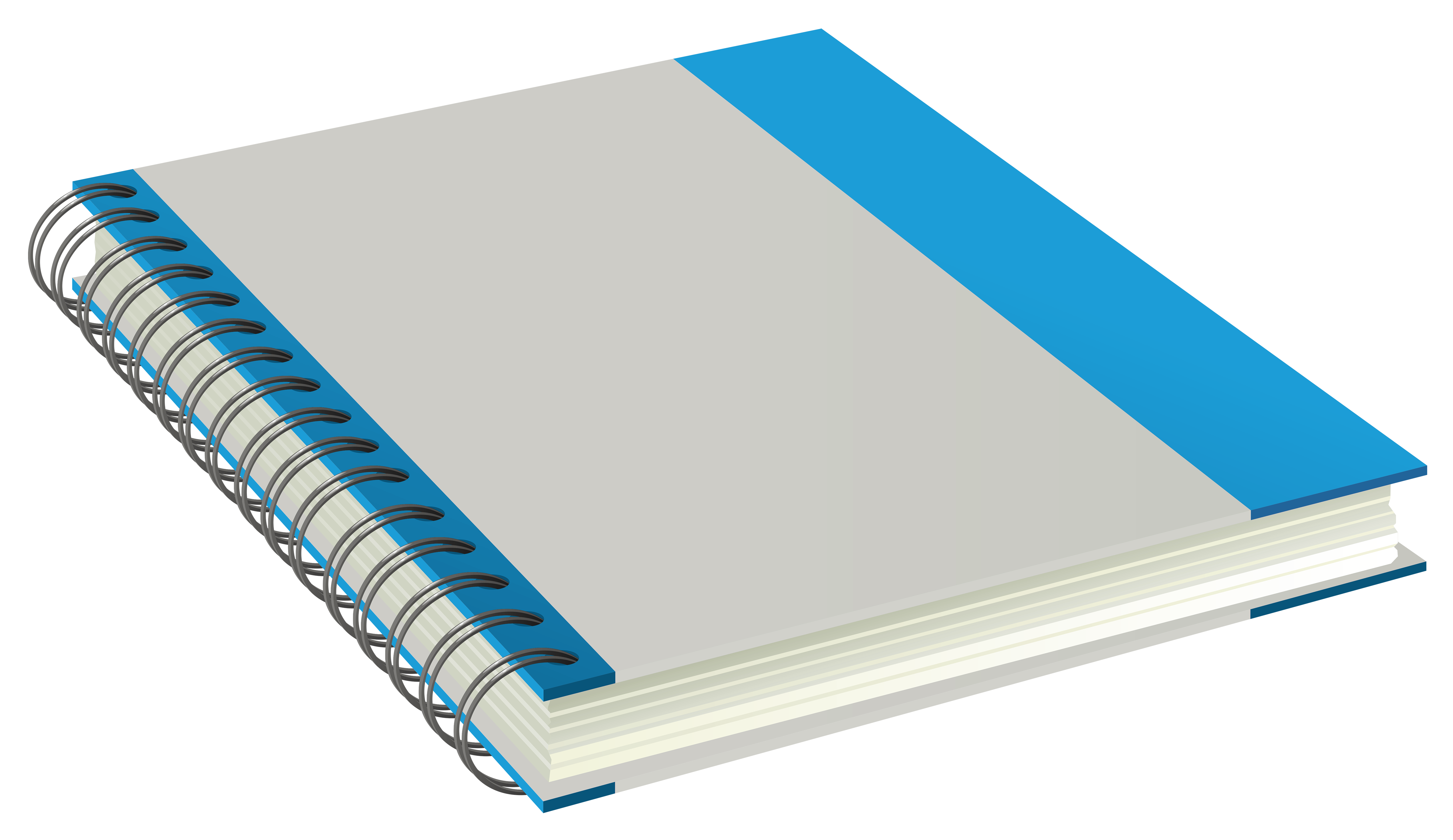 Notebook PNG Vector Clipart.