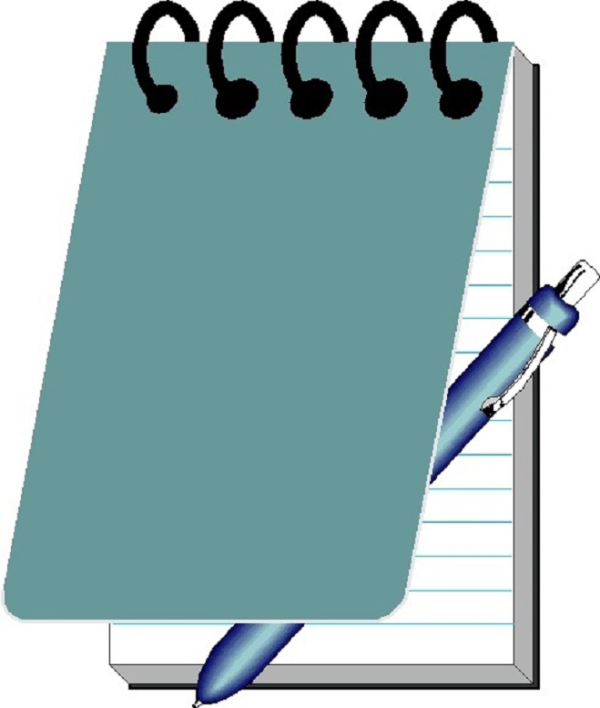Notepad Clipart.