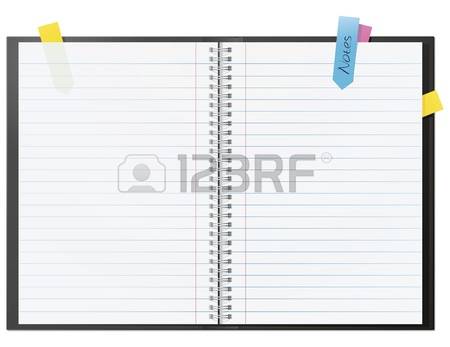 8,961 Spiral Notebook Stock Vector Illustration And Royalty Free.