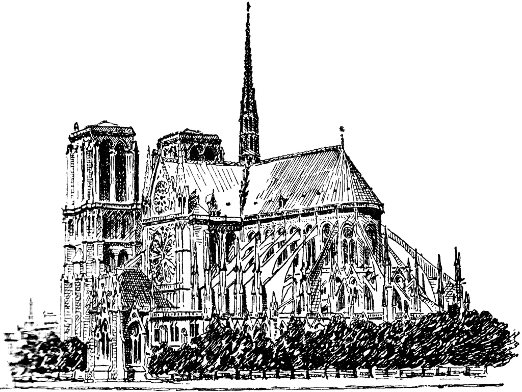 Notre Dame Clip Art.