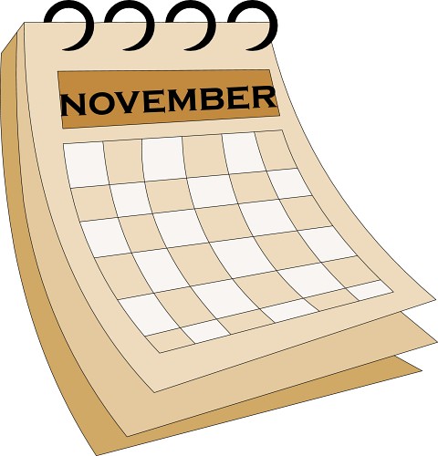 Nov clipart.