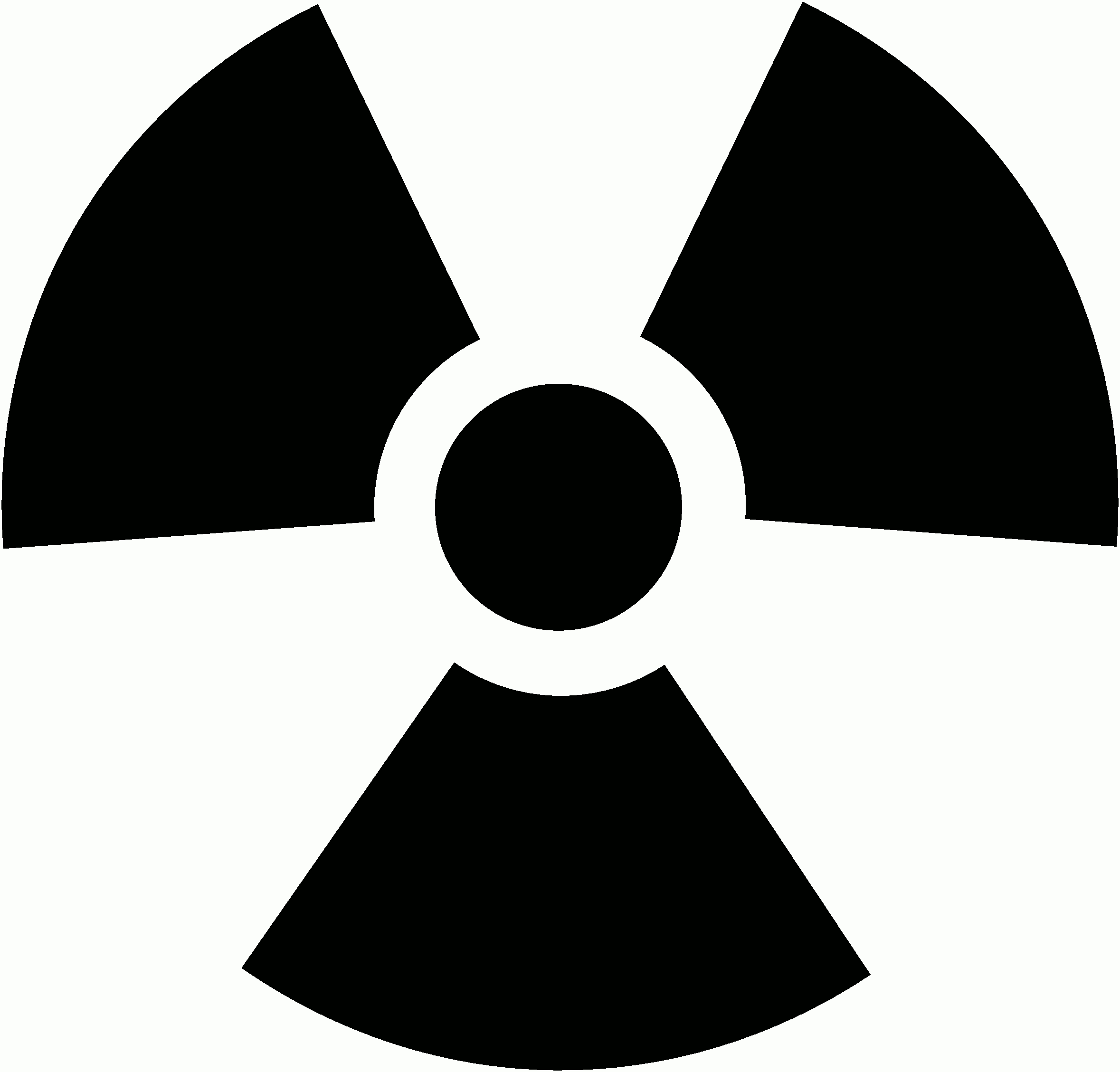Clipart nuclear symbol.
