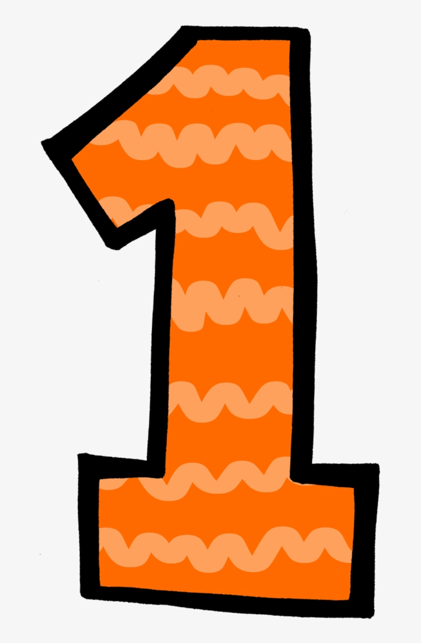 Number 1 Clipart.