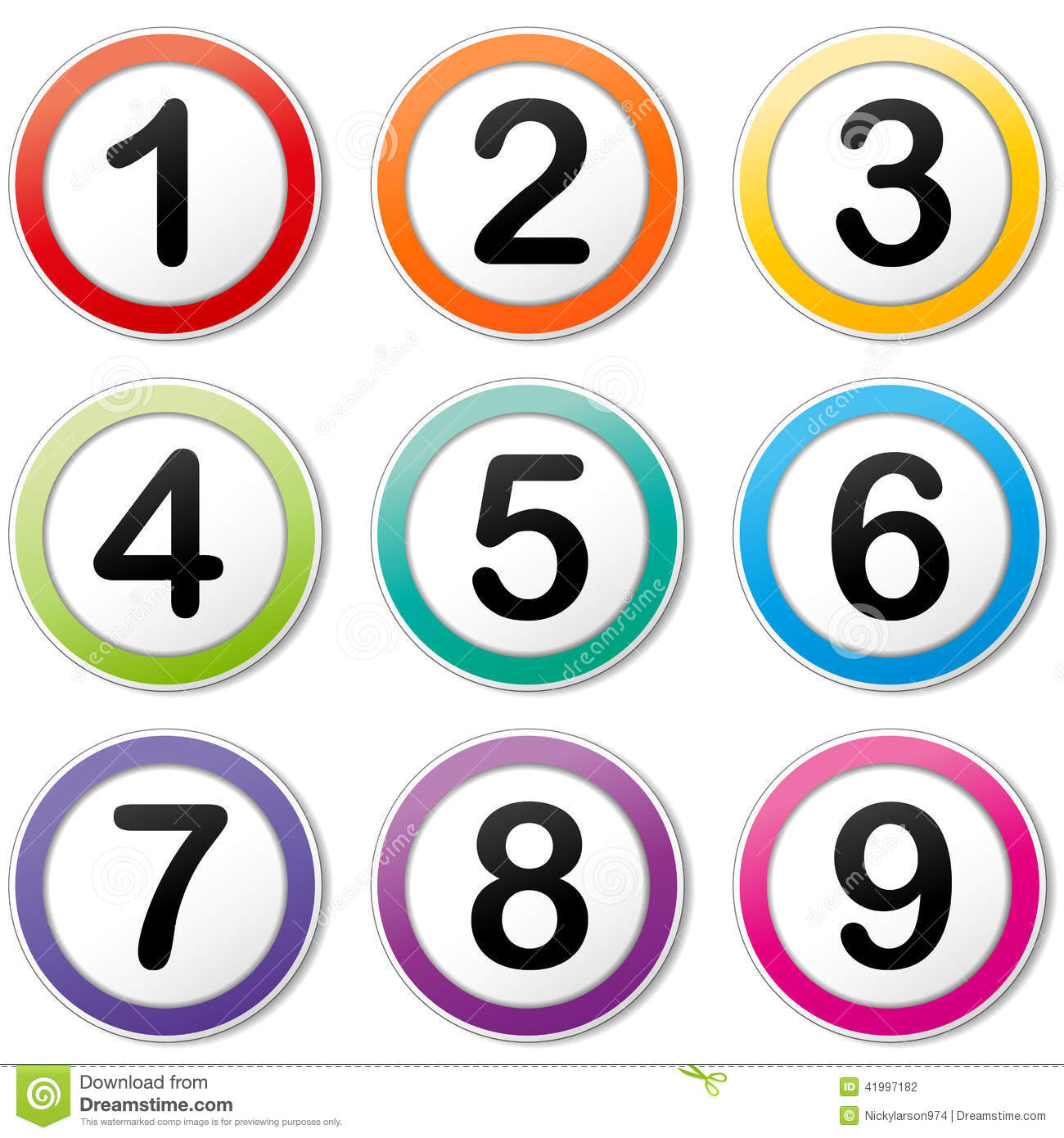 Numbering clipart - Clipground