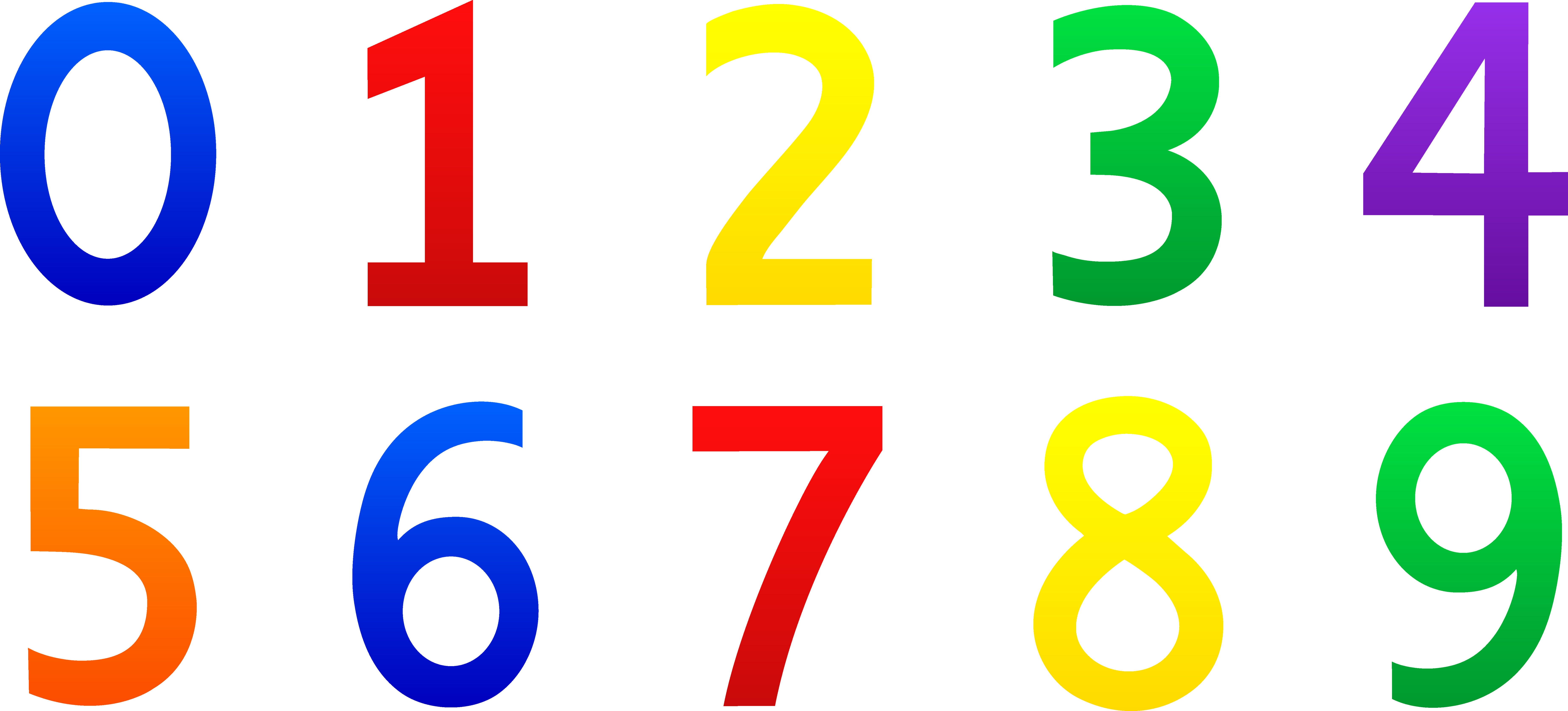 Numerical Numbers 1 To 100