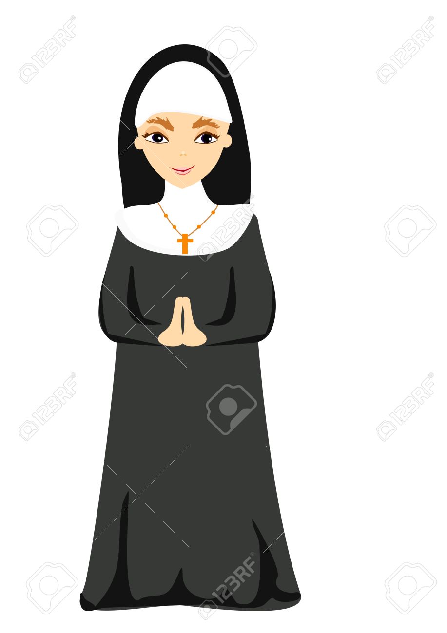 clipart nun 10 free Cliparts | Download images on Clipground 2024