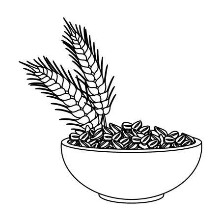 Oatmeal clipart black and white 4 » Clipart Portal.