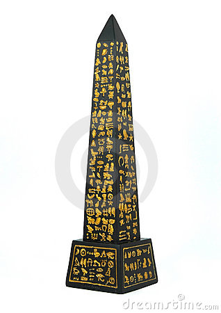 Egyptian Obelisk Stock Images.