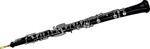 Oboe Clipart.