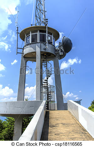 Stock Image of Observation Tower.