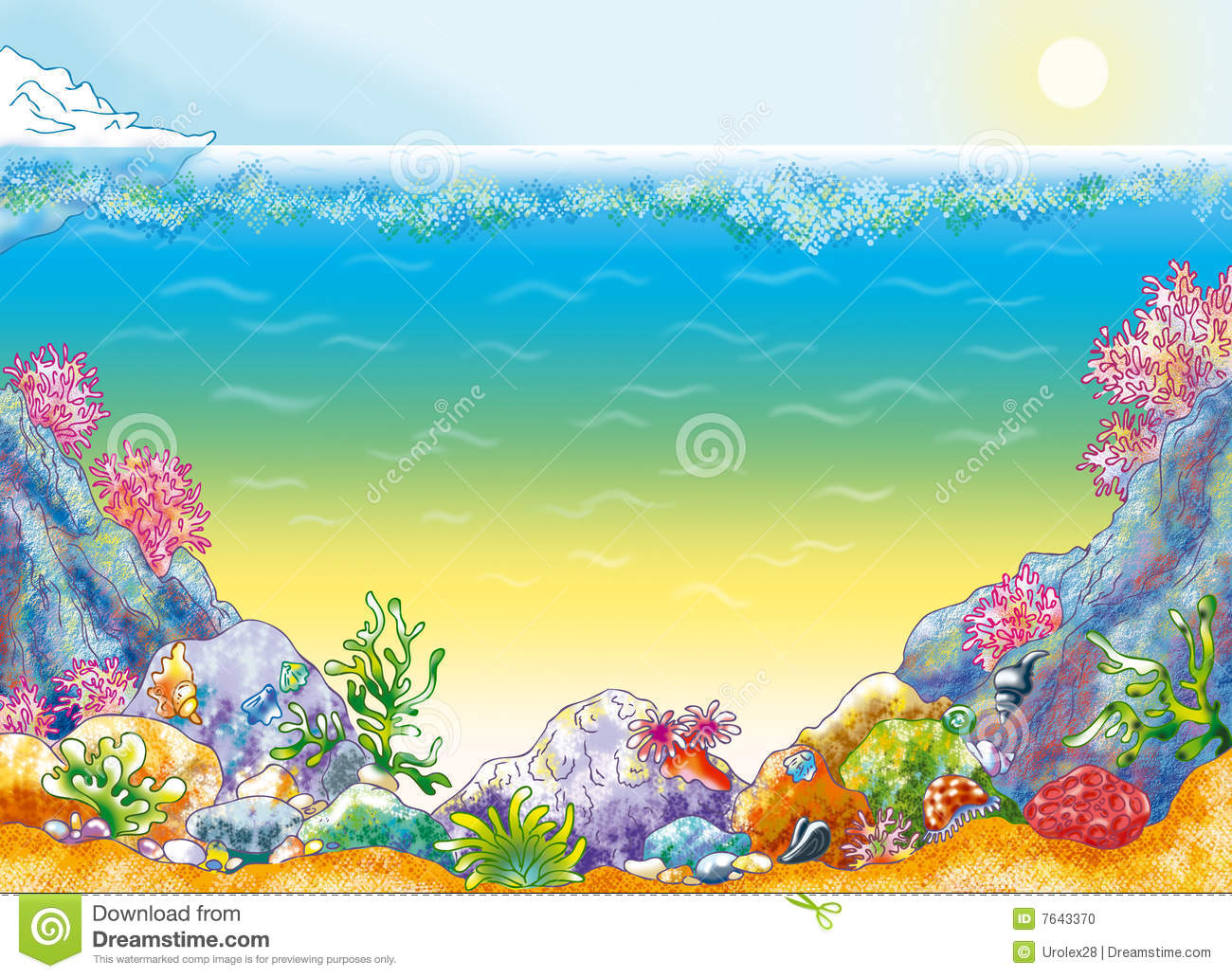 ocean scenery clipart - Clipground