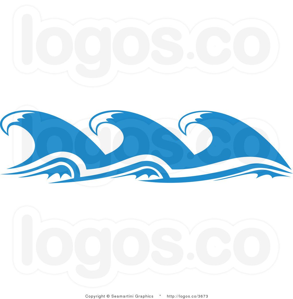 ocean waves cartoon drawing