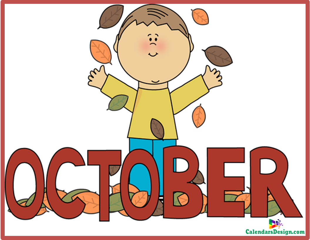 October Clipart Free.