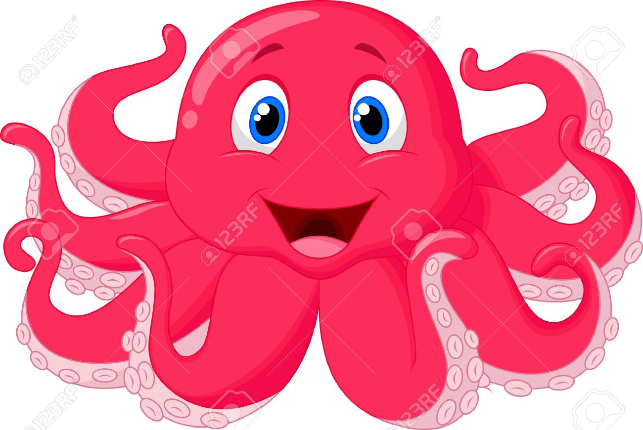 Octopus clipart free 5 » Clipart Station.