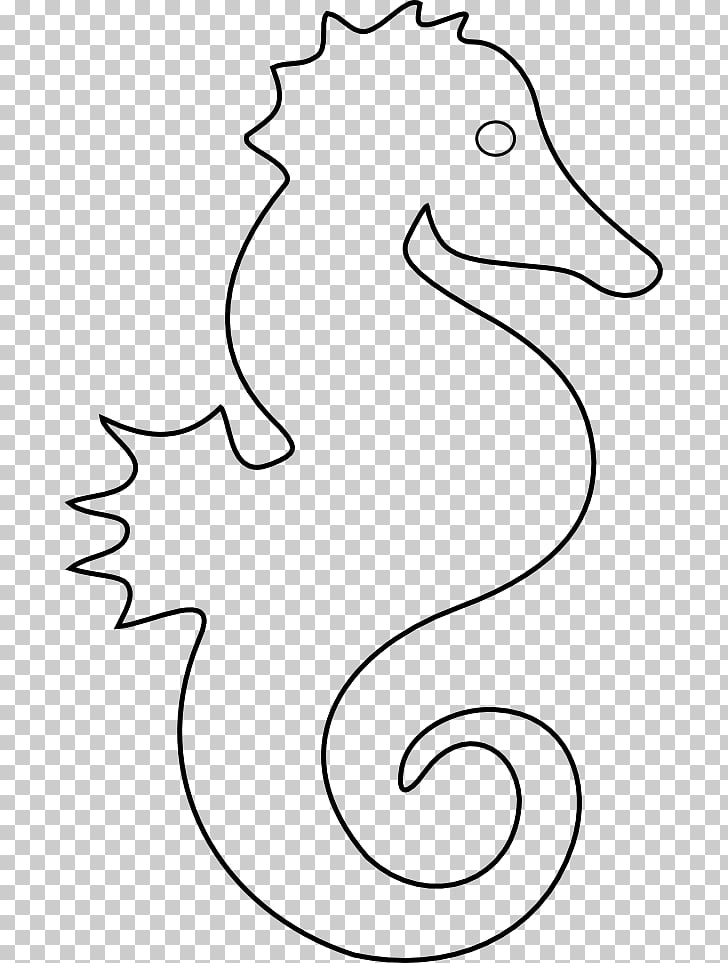 Mister Seahorse Coloring book Child , Octopus Outline s PNG.