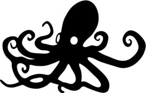 Octopus Silhouette.