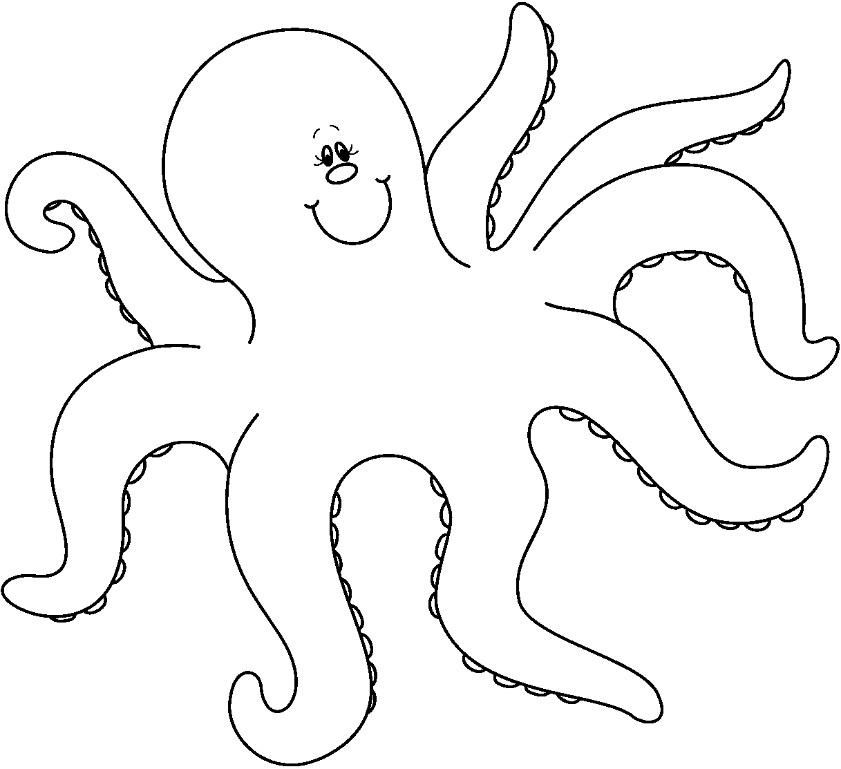 Free octopus clipart.