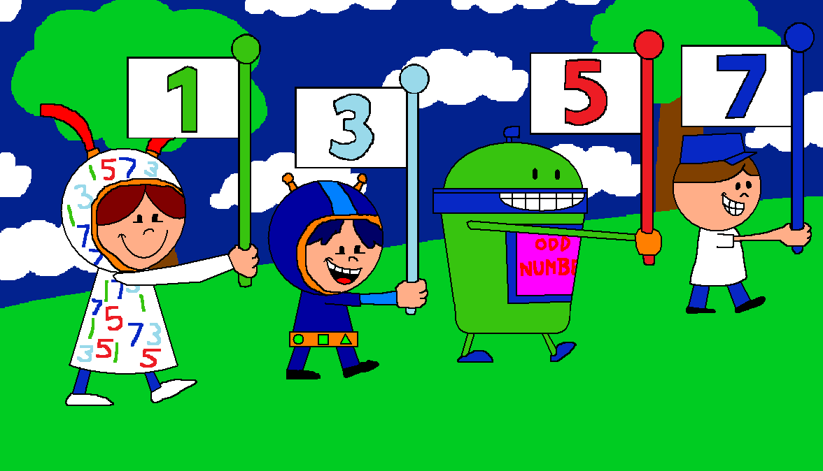 Odd Numbers Clipart.