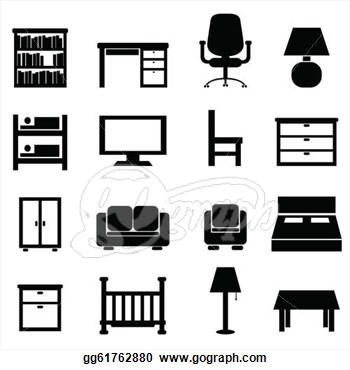 Office Furniture Clipart.