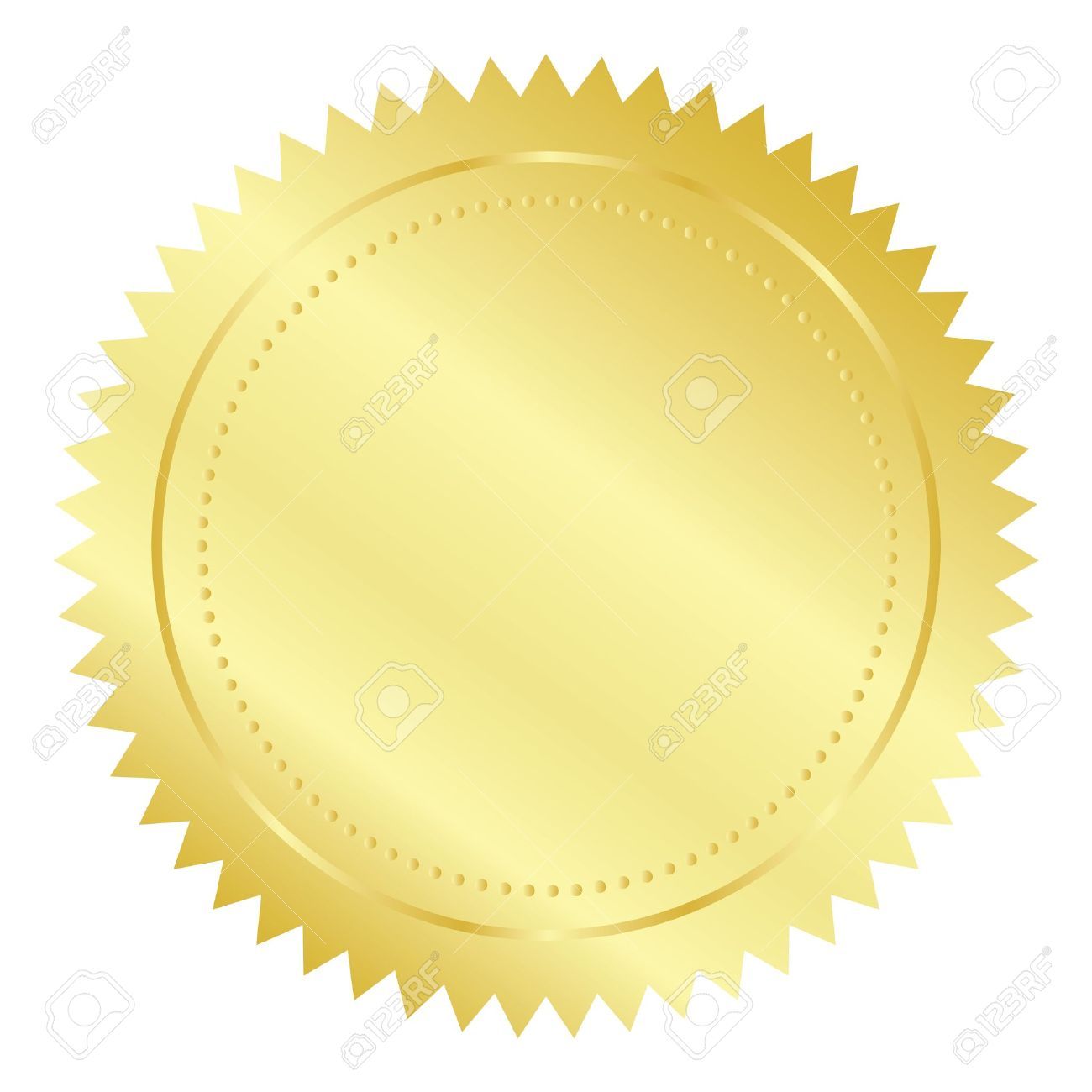 Free gold seal clipart » Clipart Portal.