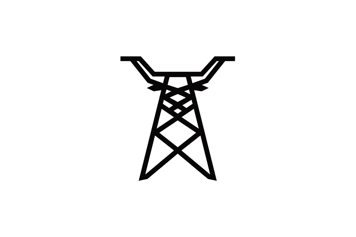 Longhorn Oil Services Bull Derrick Logo Design.
