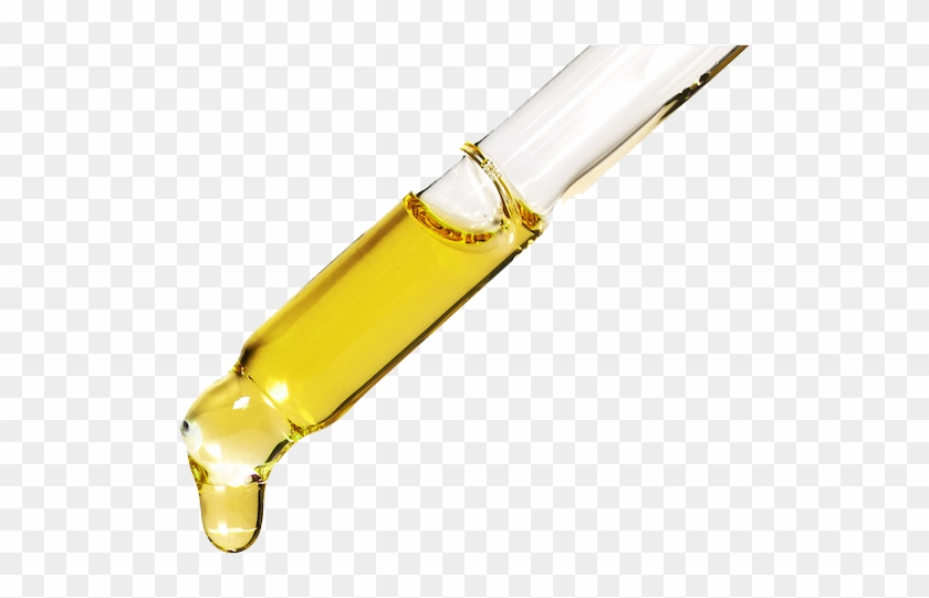 Oil Dropper Showing Solvent Based Extraction Cbd Oil.