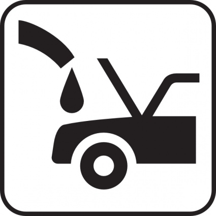 Car oil can clipart.