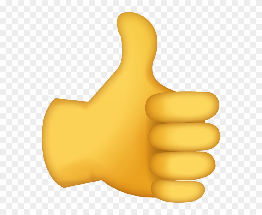 Thumb Signal Emoji Ok Clip Art.