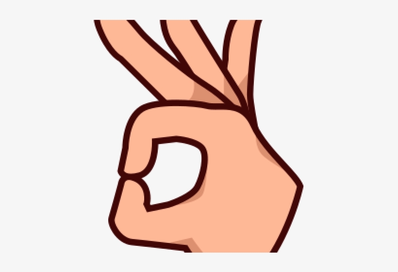 Peace Sign Clipart Ok Hand Sign PNG Image.