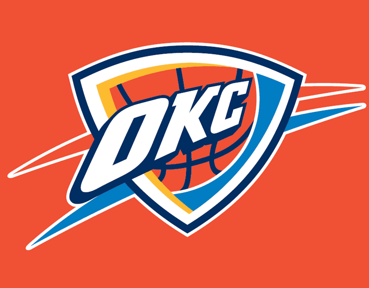 Oklahoma City Thunder Player Clip Art.