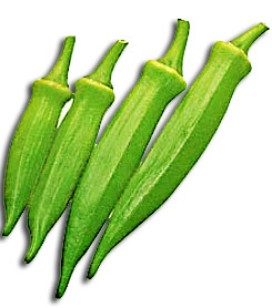 Okra Clipart Black And White.