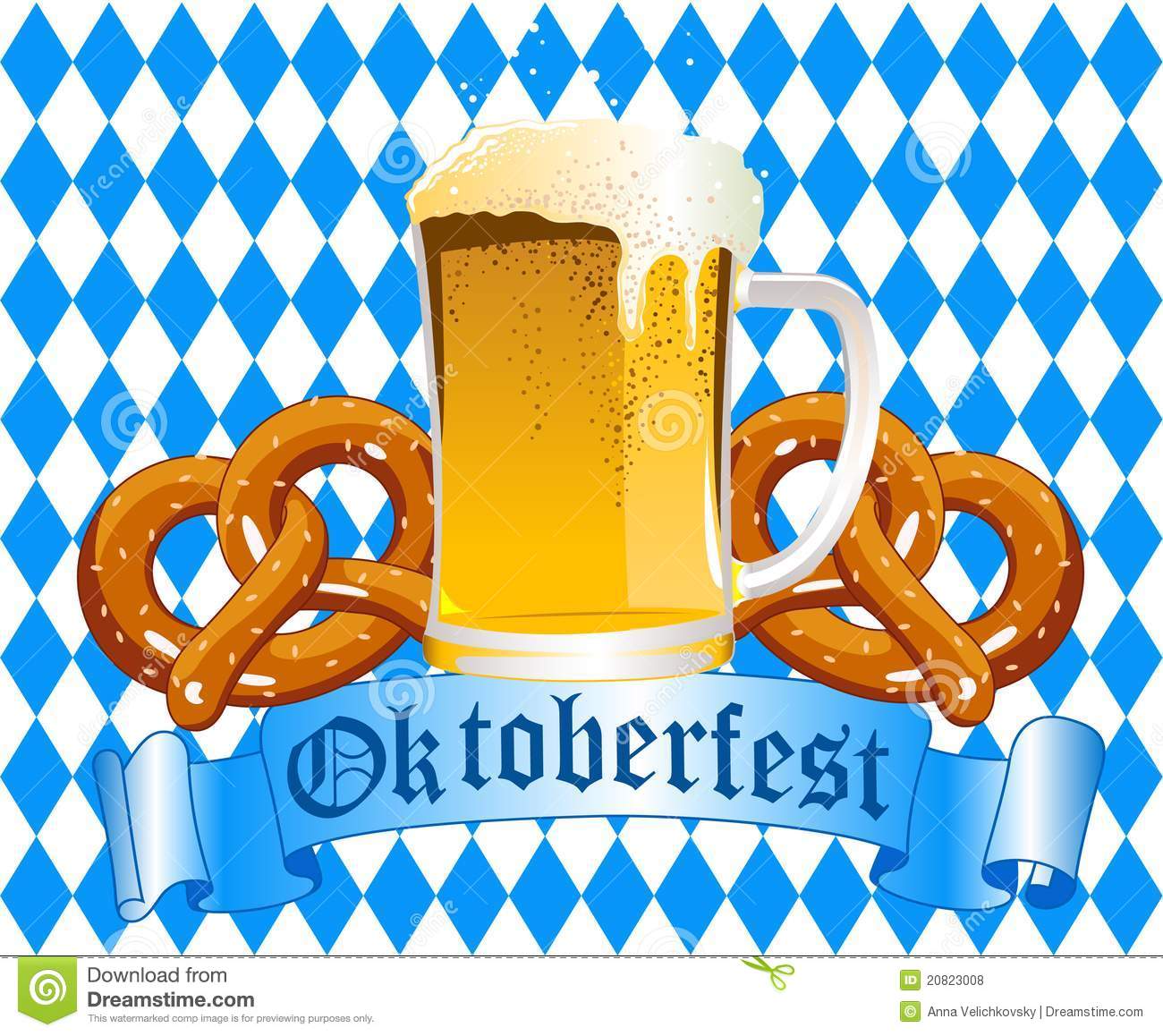 Oktoberfest Cartoon