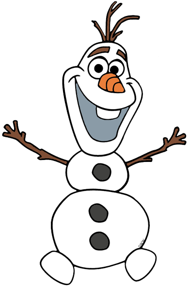 Olaf Clip Art from Frozen.