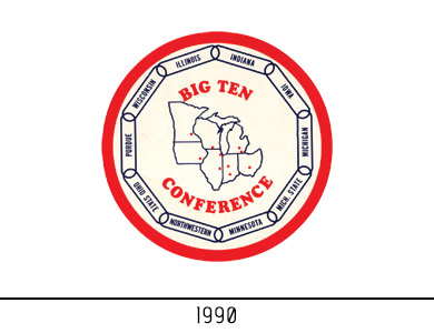Big Ten Logo Design History and Evolution.