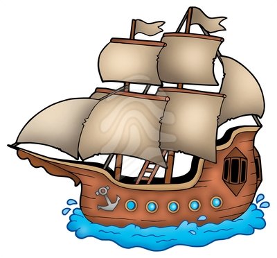 Old Boat Clipart.