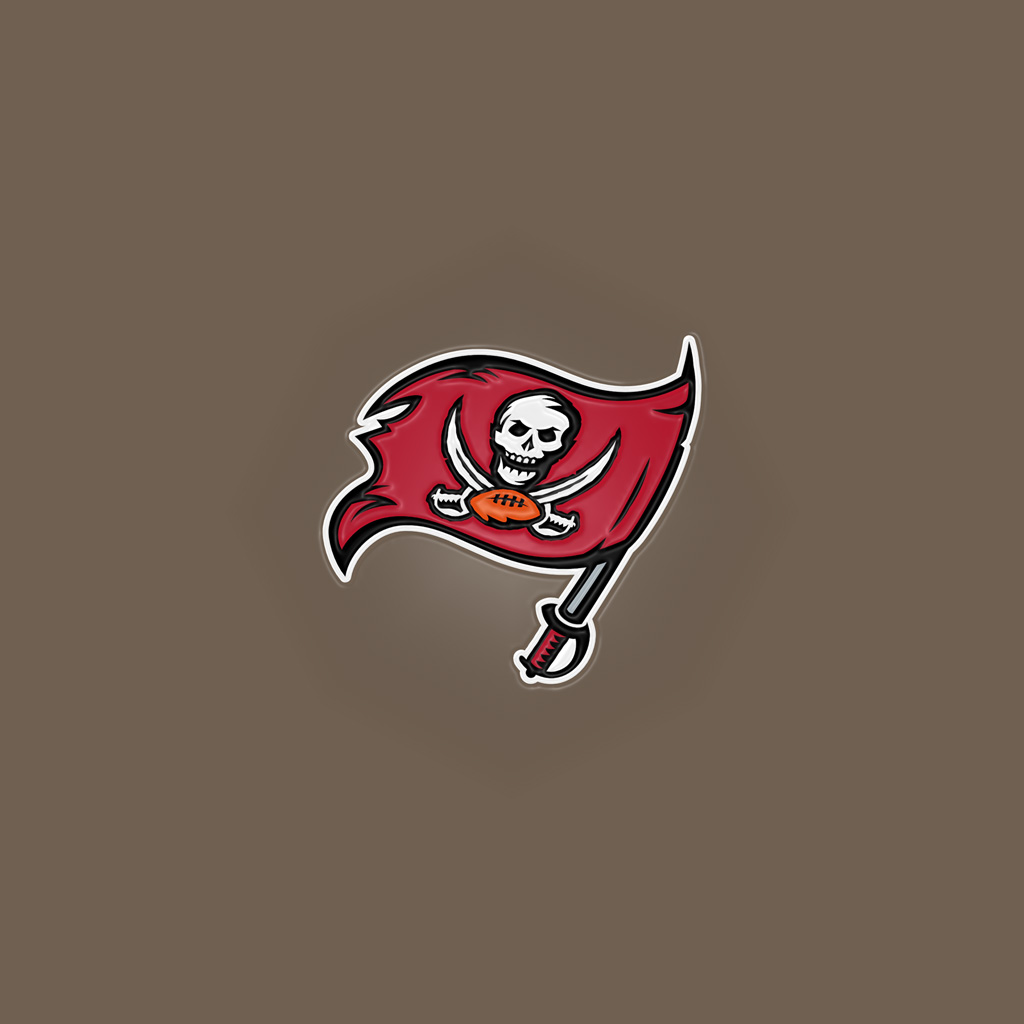 Tampa Bay Buccaneers Team Logo iPad Wallpapers.