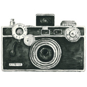 443 Vintage Camera free clipart.