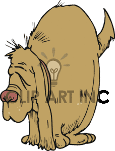 Old Dog Clipart.