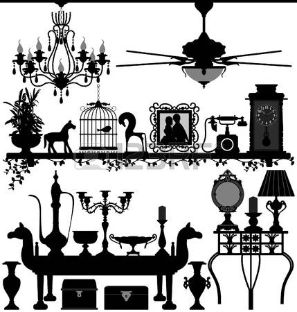 9,167 Antique Furniture Stock Vector Illustration And Royalty Free.