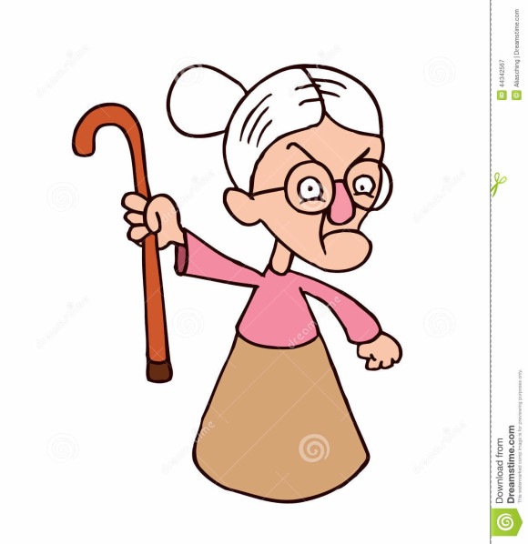 Old lady clipart 5 » Clipart Station.
