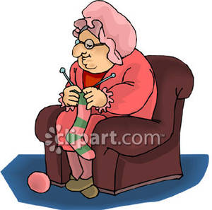 old lady knitting clipart 10 free Cliparts | Download images on ...