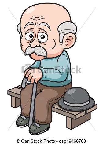 Older gentlemen clipart - Clipground