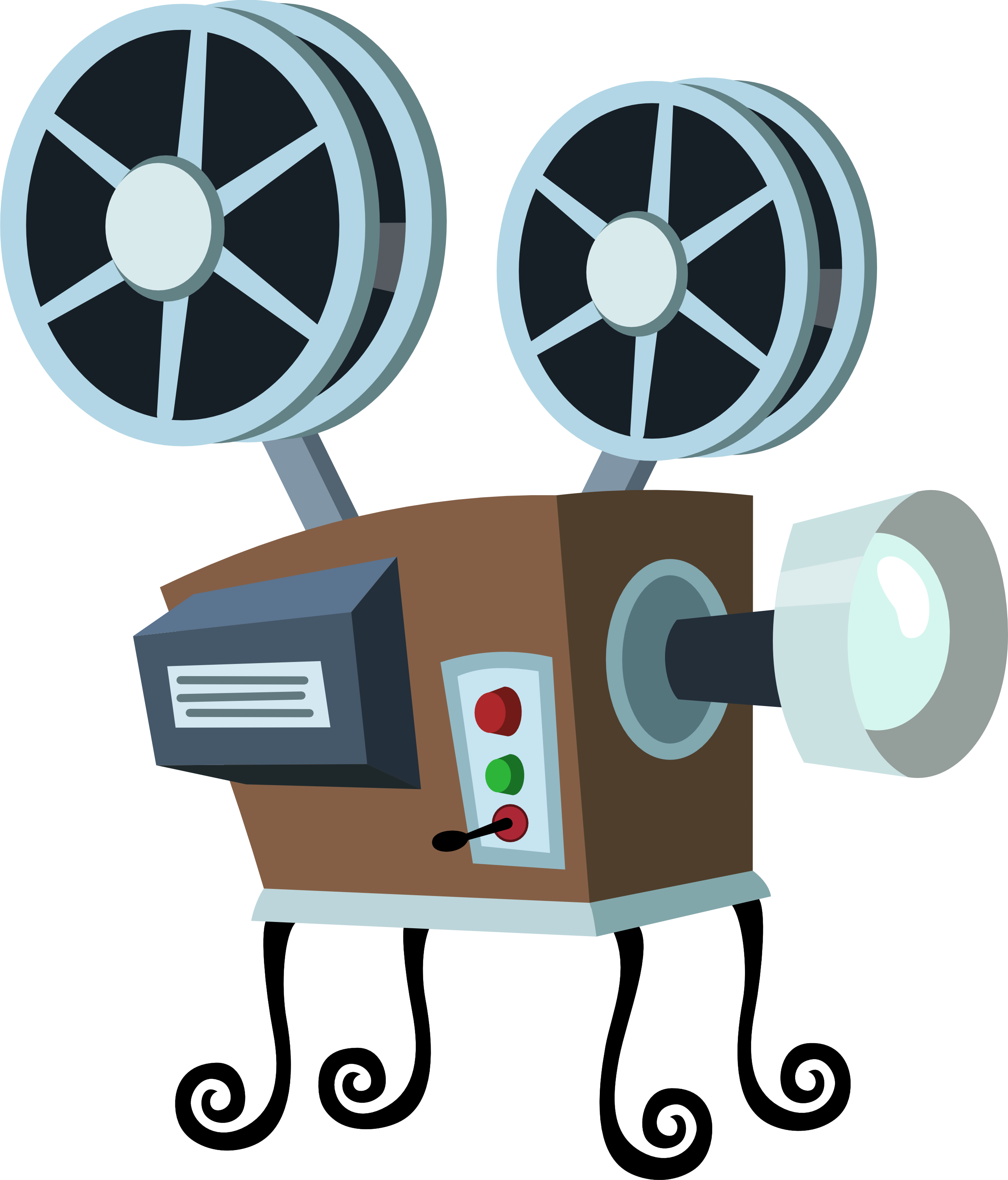 Old Film Projector Clipart.