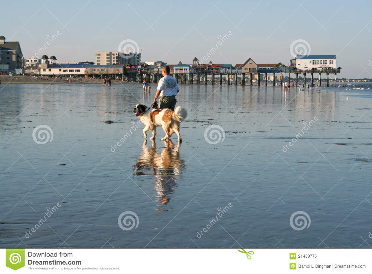 Old Orchard Beach, Maine Royalty Free Stock Photos. Old Orchard Beach, Maine Royalty Free Stock Photos.