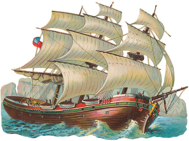 Sailing Ships Clipart Onlinelabels Clip Art Bodaswasuas