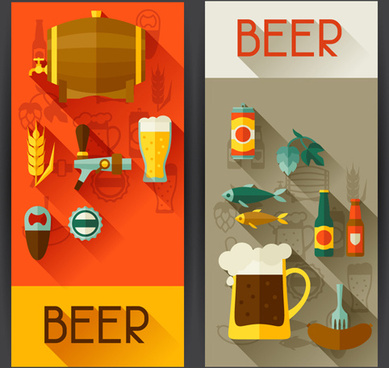 Old style beer banner free vector free vector download (20,275.